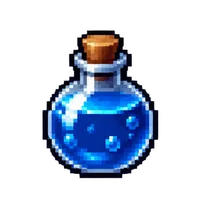Actual SpriteArk export: Blue potion