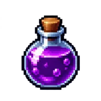 Actual SpriteArk export: Purple potion